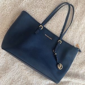 Michael Kors Navy Blue Tote